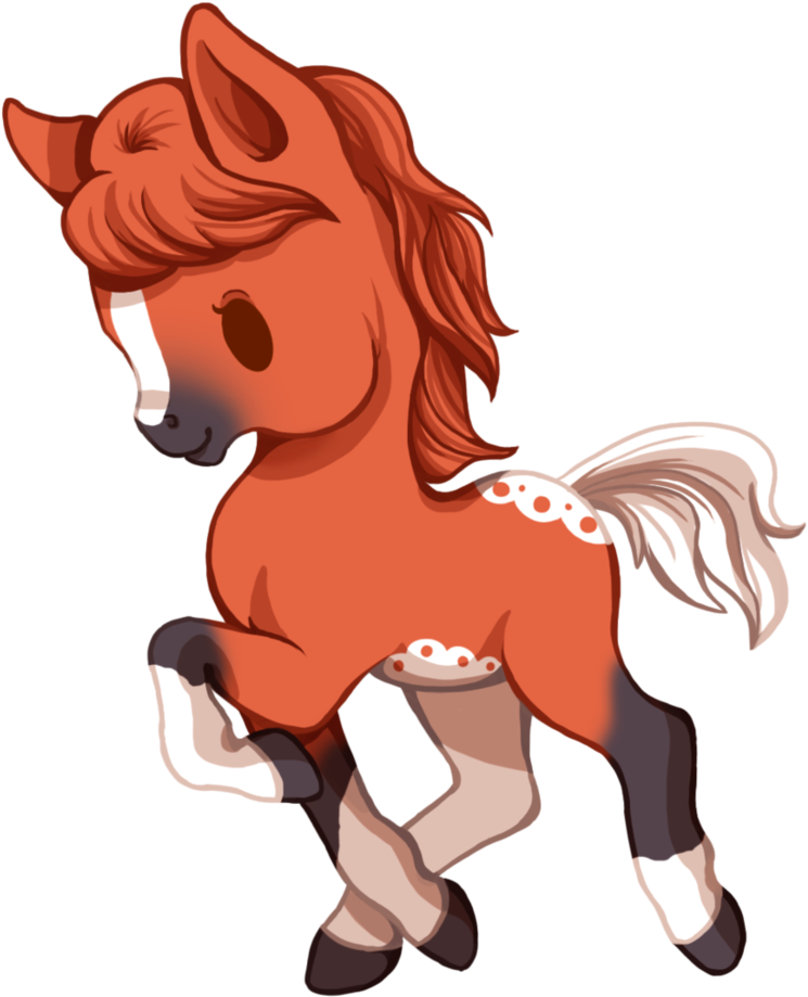 Resultado De Imagem Para Horses Chibi Anime Animals, - Chibi Horse (816x978), Png Download