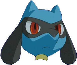 Riolu Face (468x486), Png Download