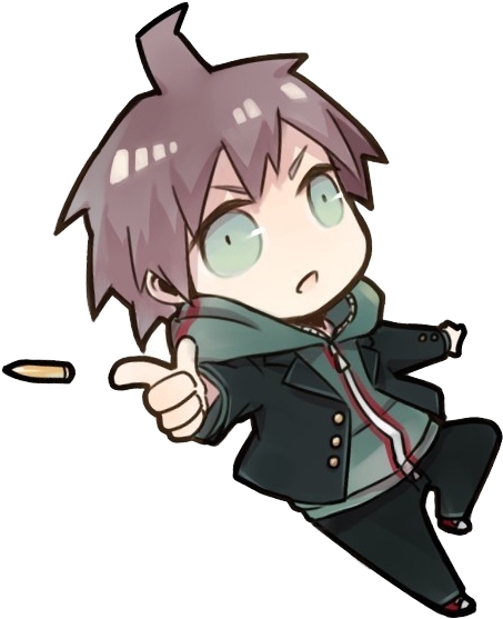 Anime Top Original Transparent Dangan Ronpa Super Dangan - Danganronpa Chibi Transparent (557x578), Png Download
