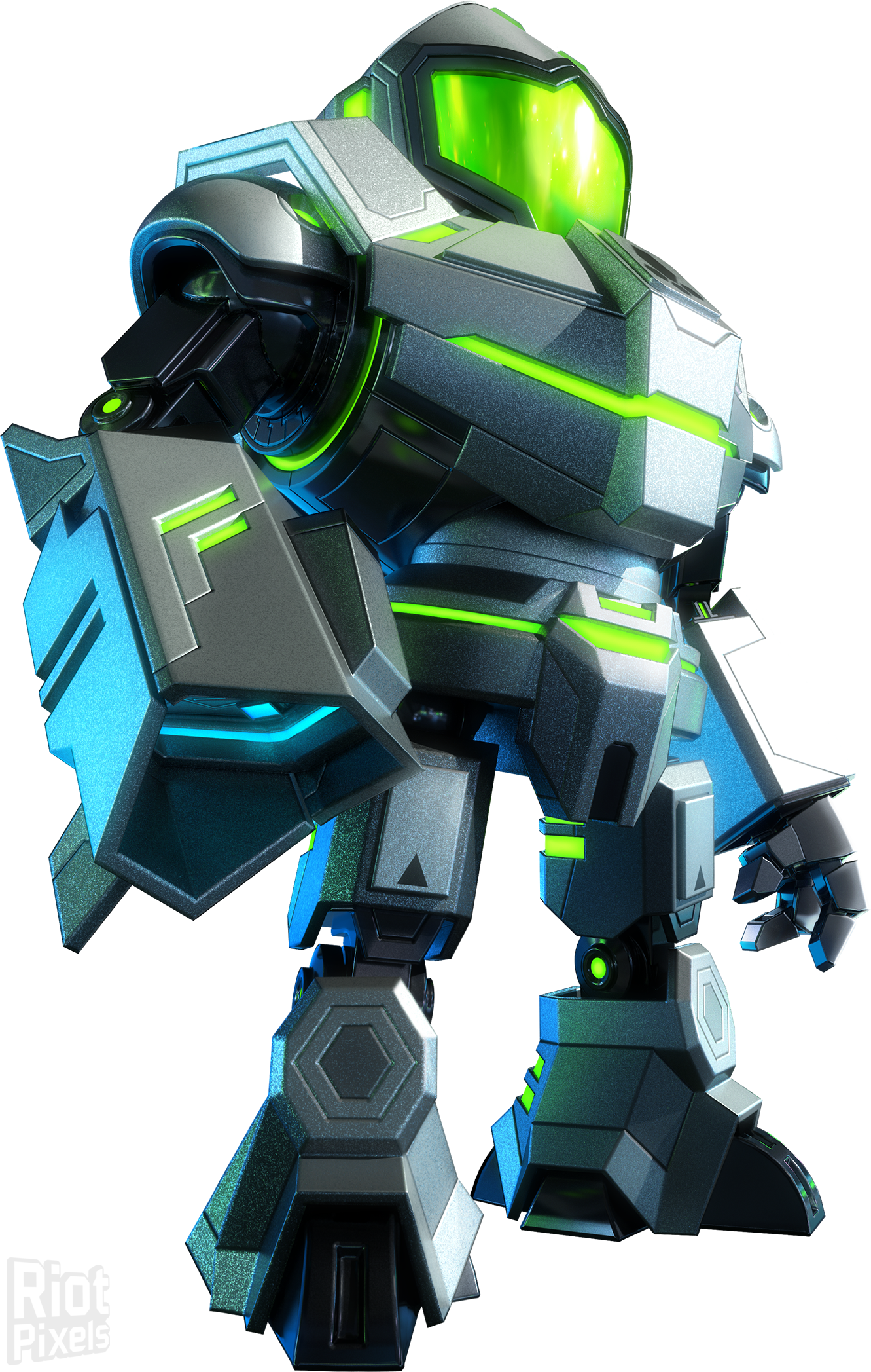 1331 × - Metroid Prime Federation Force Artwork (1331x2095), Png Download