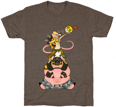 Our Names Are Junkrat And Roadhog Mens T-shirt - T-shirt (484x484), Png Download