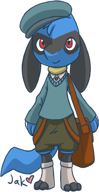 Day 20, Fave Baby Pkmn - Baby Riolu (379x700), Png Download
