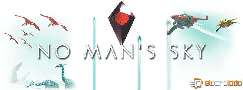 Man S Elotrolado Mans - No Mans Sky Png (800x305), Png Download
