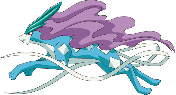 245 Suicune Dp - Imagenes De Pokemon Suicune (574x310), Png Download