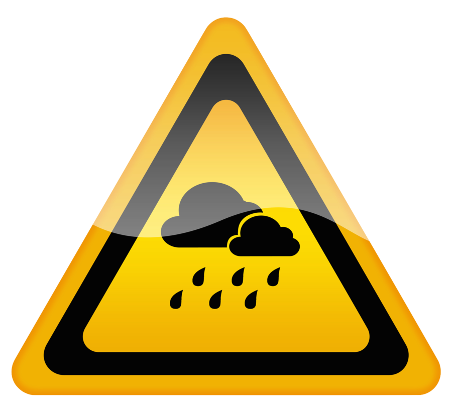 Oops Sign Clipart Royalty-free - Weather Warning Signs (900x823), Png Download