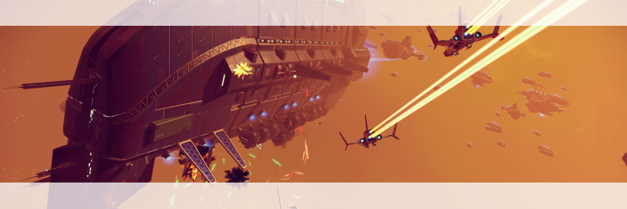 Banner - No Man's Sky Next Freighter (900x300), Png Download