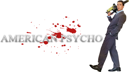 American Psycho Movie Image With Logo And Character - Dexter Vs Patrick Bateman (500x281), Png Download
