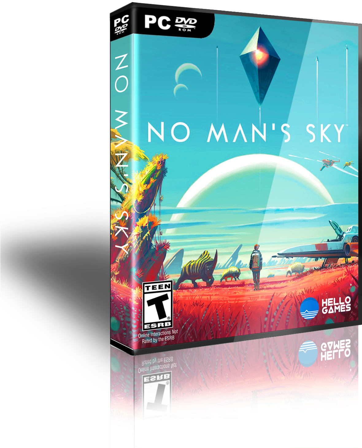 "no Man's Sky" Pc Game Cover Inspiration @βεργίδης - No Free Slots No Man's Sky (1226x1554), Png Download