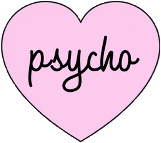 Psycho Cliparts - Psycho Tumblr Transparents (516x460), Png Download