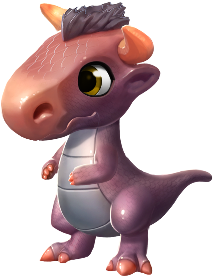Minotaur Dragon Baby - Portable Network Graphics (692x897), Png Download