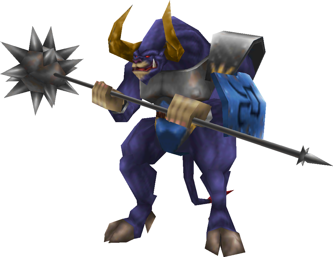 Ff8 Minotaur - Final Fantasy 8 Brothers (1084x836), Png Download