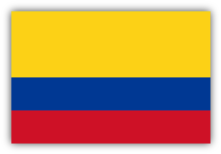 Colombia Flag Bumper Sticker - Colombia Flag (720x720), Png Download