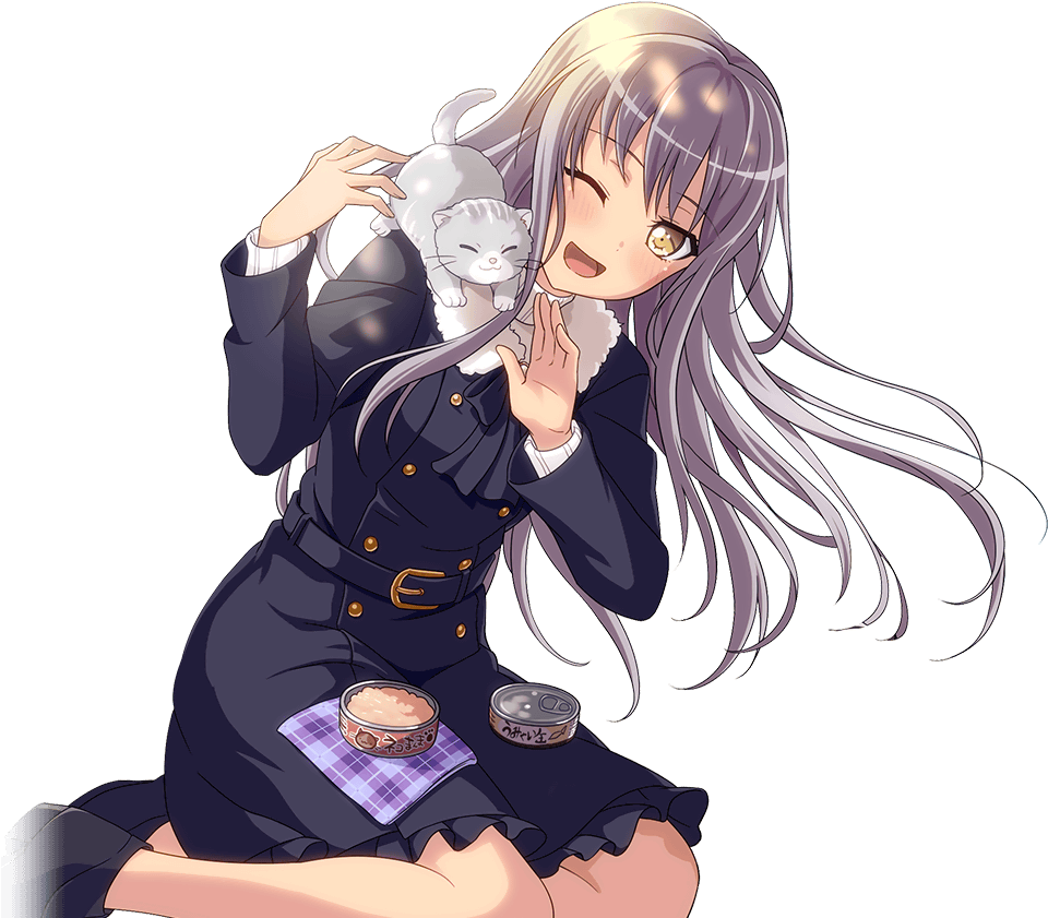 Yukina Minato - Power - Secret Time - Card - Bandori - Yukina Minato Gif (1024x1024), Png Download