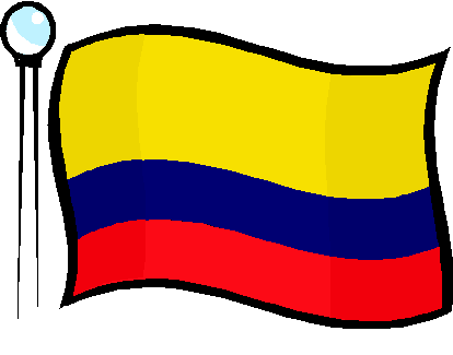 Colombia Flag - Point Cabrillo Light (414x325), Png Download