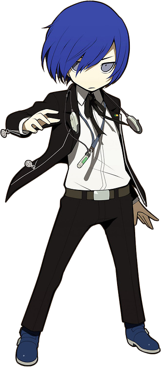 Undefined - Minato Yuki Persona Q (330x750), Png Download