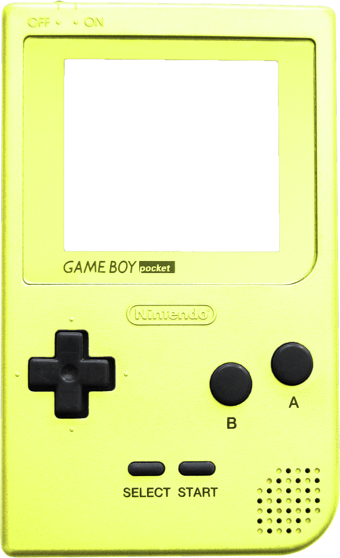 Grey Game Boy Pocket (1198x1920), Png Download