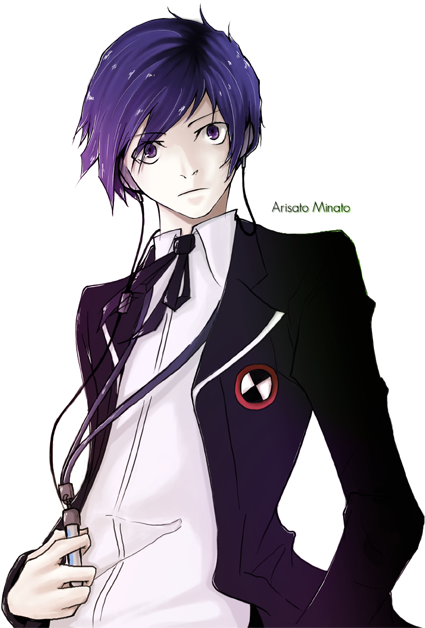 Shin Megami Tensei, Persona - Persona 3 Minato Transparent (461x648), Png Download