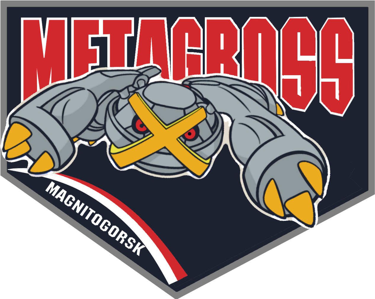 Metagross Magnitogorsk Logo - Logo (1280x1013), Png Download