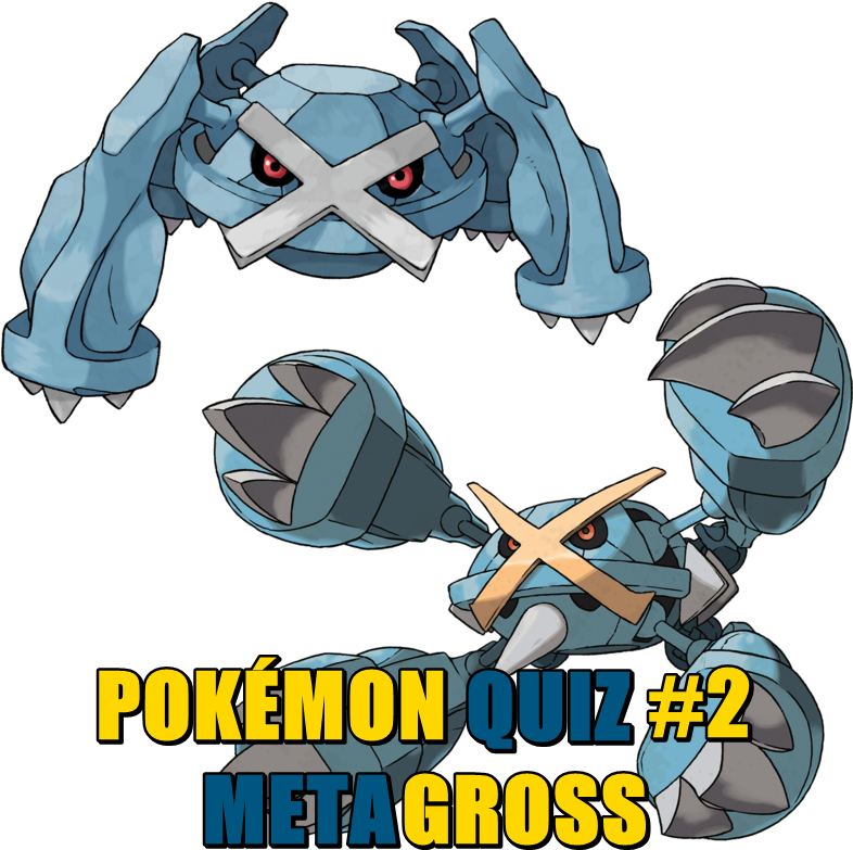 Pokemon Sun And Moon Metagross (800x800), Png Download