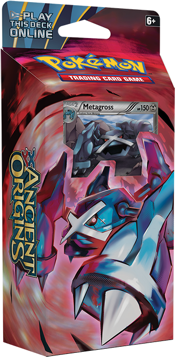 Iron Tide Theme Deck - Pokemon Tcg Xy7 Ancient Origins Theme Deck (528x704), Png Download