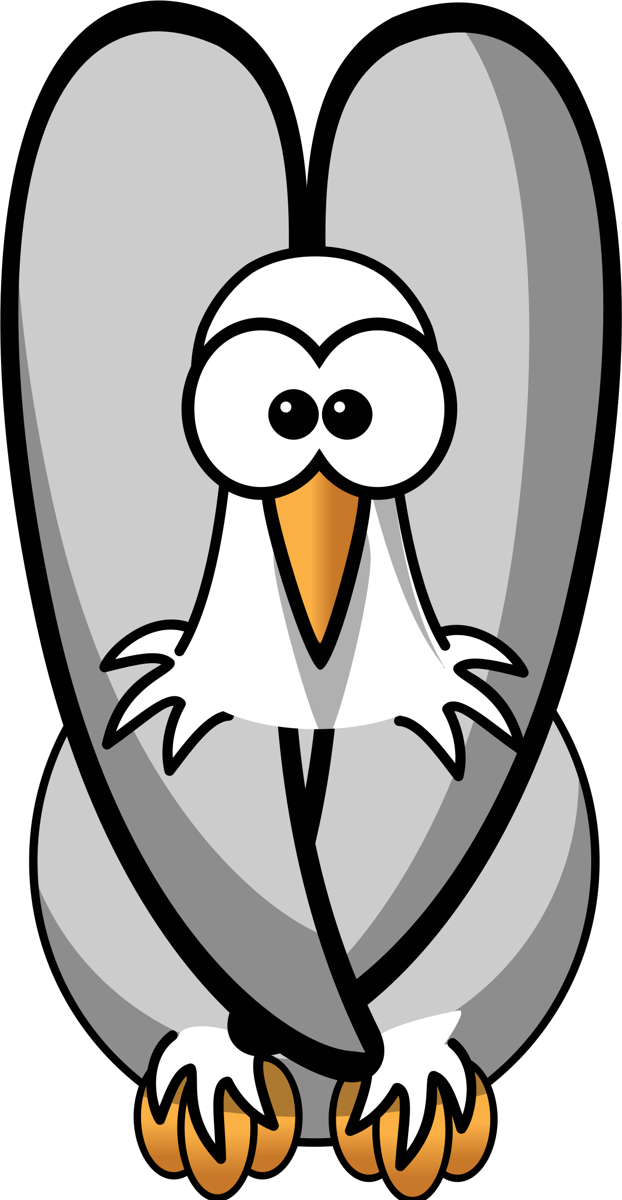 Vulture Png (1230x2371), Png Download