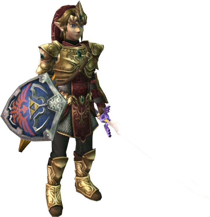 /tg/ - Traditional Games - Zelda Twilight Princess Armure Magique (753x765), Png Download