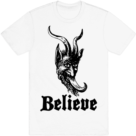 Believe In Krampus Mens T-shirt - Houston I Can T Even (484x484), Png Download
