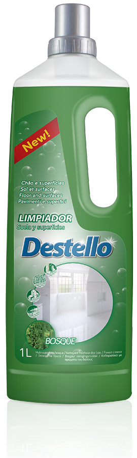 Forest Cleaner Destello - Plastic Bottle (768x943), Png Download