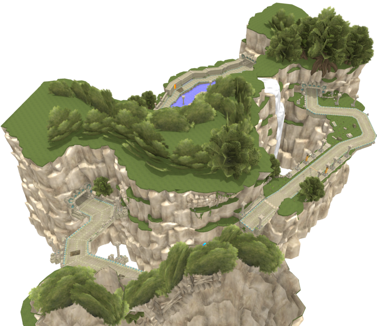 Download Zip Archive - Thwomp Mario Kart 8 (750x650), Png Download