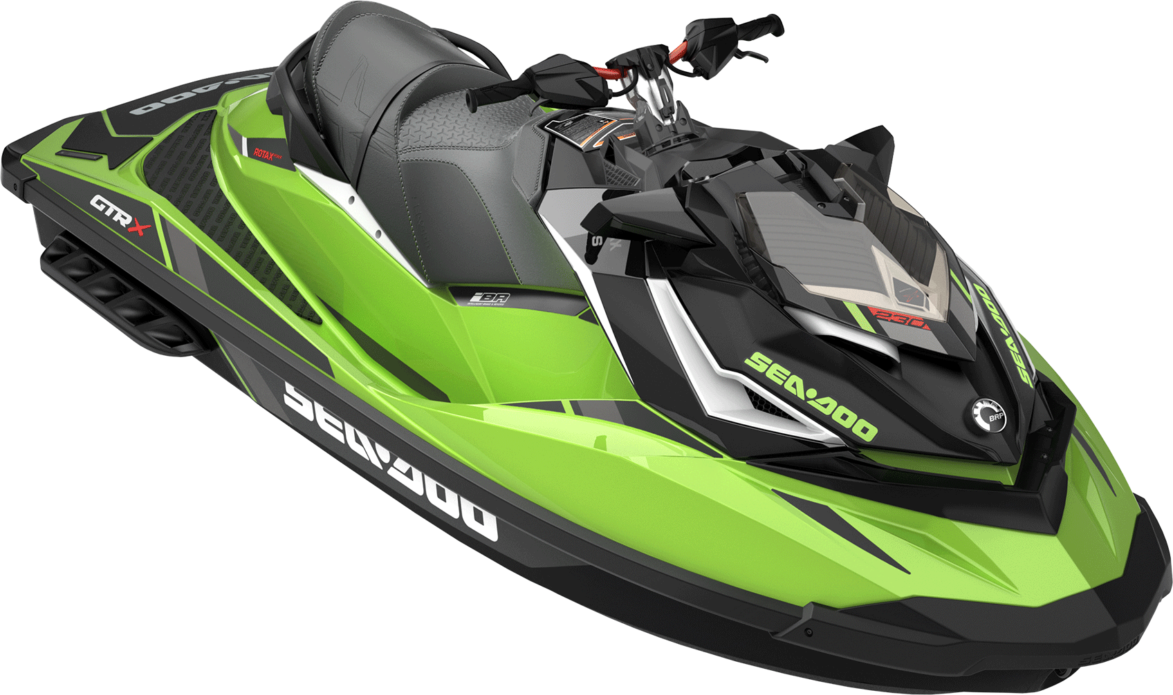 Green Jet Ski Png Image - Sea Doo Gtr X 230 (1696x1006), Png Download