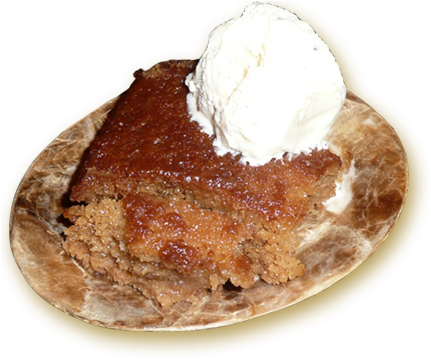 Kari's Malva Pudding - Malva Pudding (430x365), Png Download