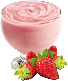 Strawberry Pudding Mix - Strawberry Pudding Png (350x350), Png Download