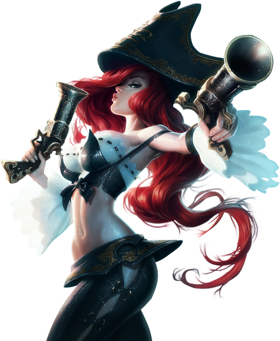 Classic Miss Fortune Skin Png Image - Miss Fortune Lol Png (734x717), Png Download