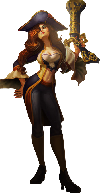 Waterloo Miss Fortune Png Image - Waterloo Miss Fortune Png (599x755), Png Download