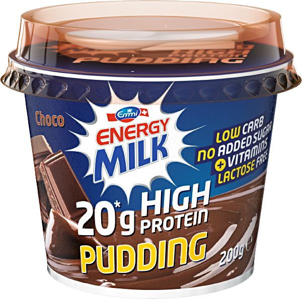 Emmi Energy Milk High Protein Pudding Choco - Emmi Protein Pudding (600x595), Png Download