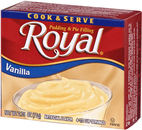 Royal Pudding Cook & Serve Vanilla - Royal Sugar Free Instant Vanilla (795x609), Png Download
