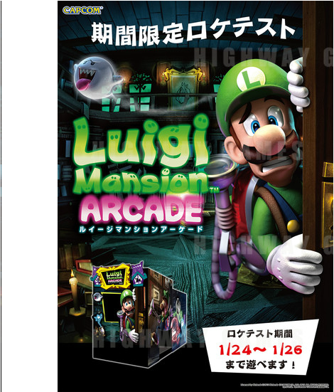 Luigi Mansion Arcade - Nintendo 3ds Luigi's Mansion 2 Game (550x550), Png Download
