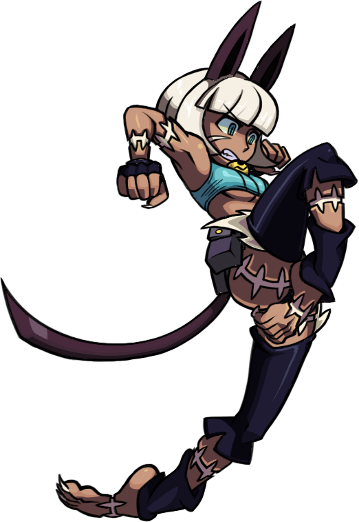 Fortune/move List - Ms Fortune Skullgirls Art (522x757), Png Download