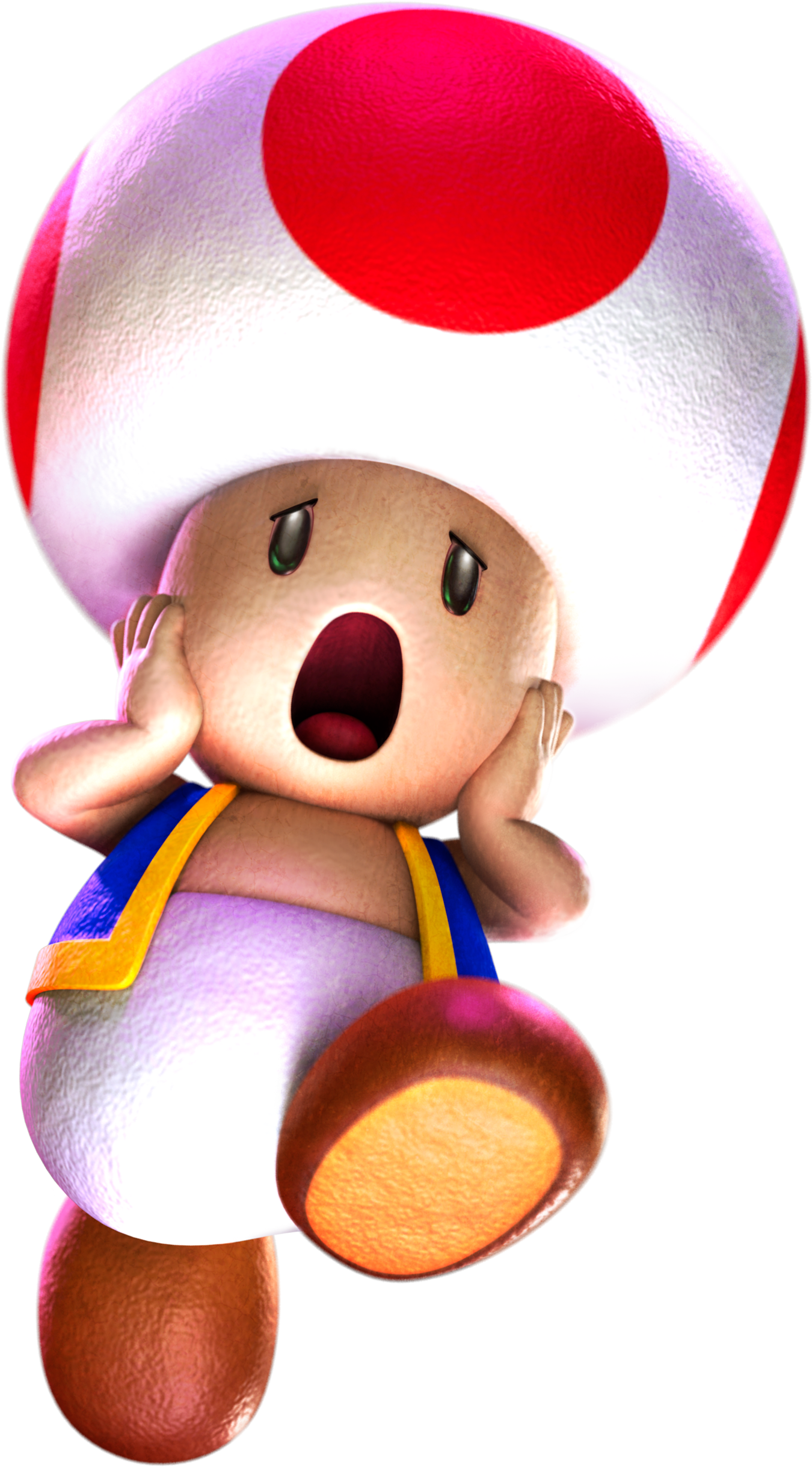 Luigi's Mansion, Video Game Art, Dark Moon, Nintendo - Luigi's Mansion Dark Moon Toad (1350x2438), Png Download