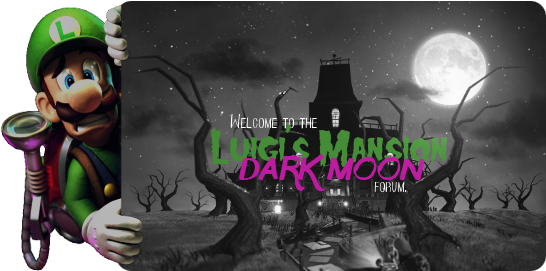Dark Moon Forum - Luigi`s Mansion 2 Selects - Nintendo 3ds (600x275), Png Download