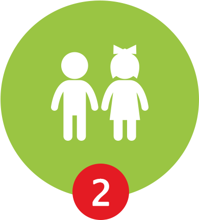 Operation Christmas Child - Data On Girls Education In India (391x445), Png Download