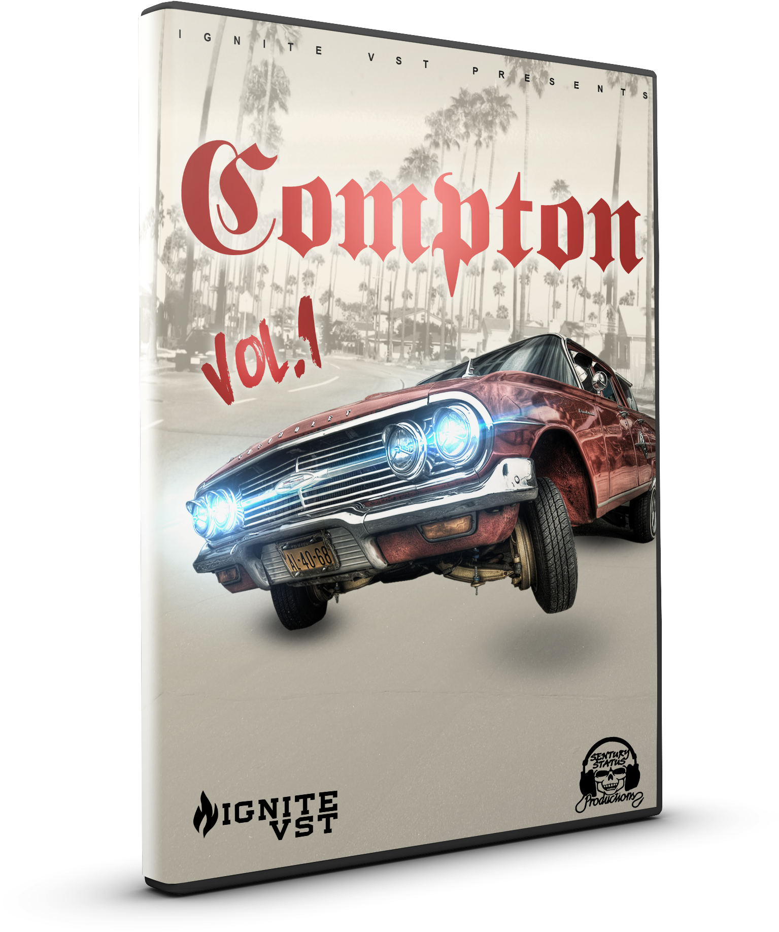 Beats Straight Outta Compton - Compton (1834x1834), Png Download
