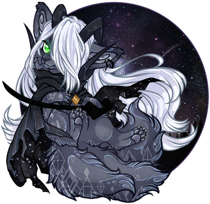 Chandelure Status - Offline - Illustration (450x420), Png Download