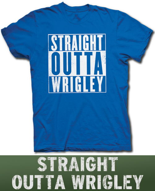 Straight Outta Wrigley Chicago Cubs North Side Gangster - Straight Outta Jacksonville Funny (500x615), Png Download