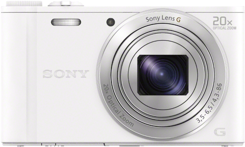 Sony Dsc-wx350 Compact Camera With 20x Optical Zoom - Sony Cyber-shot Dsc-wx300 - Digital Camera - Compact (1000x1000), Png Download