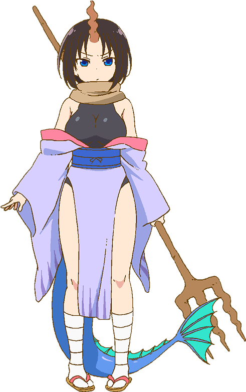 Image Elmainfo Png Kobayashi San Chi No - Miss Kobayashi's Dragon Maid Characters (531x818), Png Download