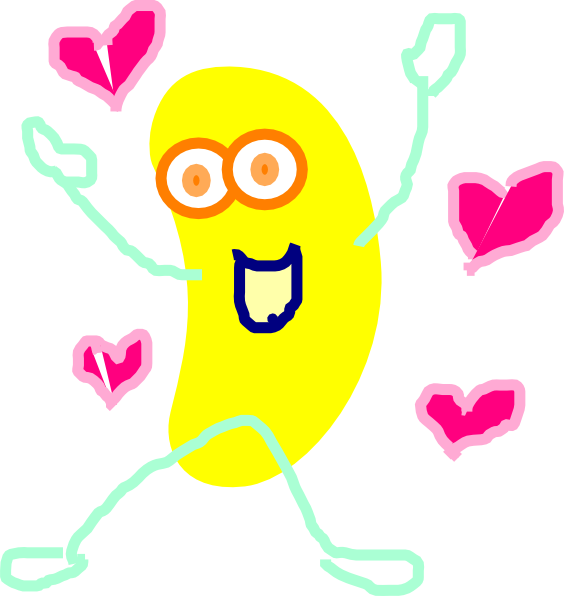 Jelly Beans Cartoon (564x596), Png Download