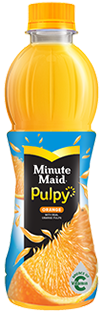 Mmp Orange - Minute Maid Pulpy 300ml (598x336), Png Download