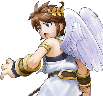 Scared Kid Png Clip Royalty Free Download - Kid Icarus Ssb4 Sprites (384x384), Png Download