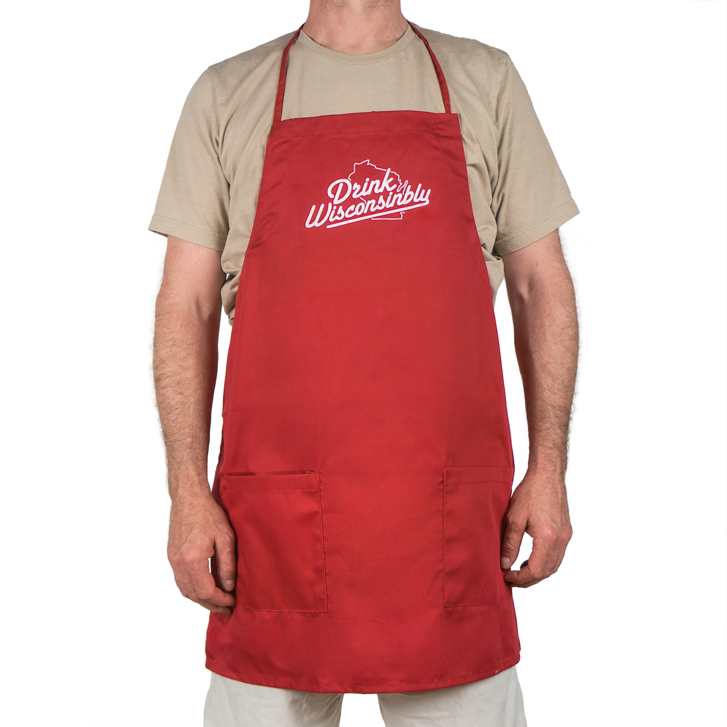 Grillmaster Apron - Drink Wisconsinbly Pub & Grub (1500x1500), Png Download